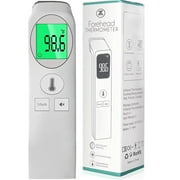 Digital Infrared Forehead and Ear Thermometer for Fever, The Non-Contact Infrared Thermometer for Kid and Adult